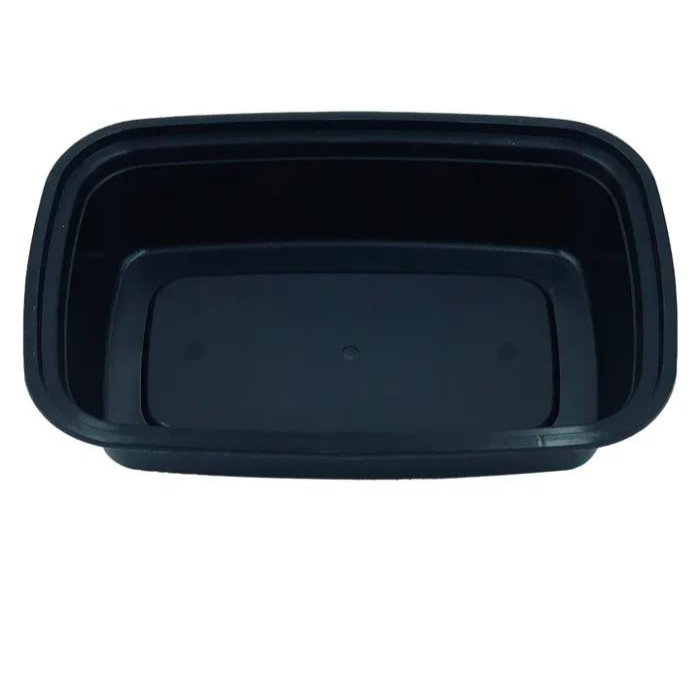 KY-28B 28oz Rectangular Microwavable Container with Lid - 150/Case - Image 5