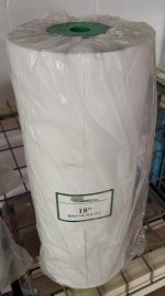 18" White Paper Roll